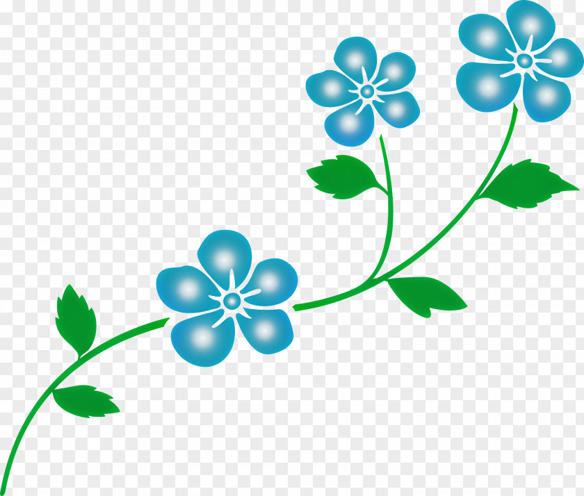 Flower Frame Decoration PNG