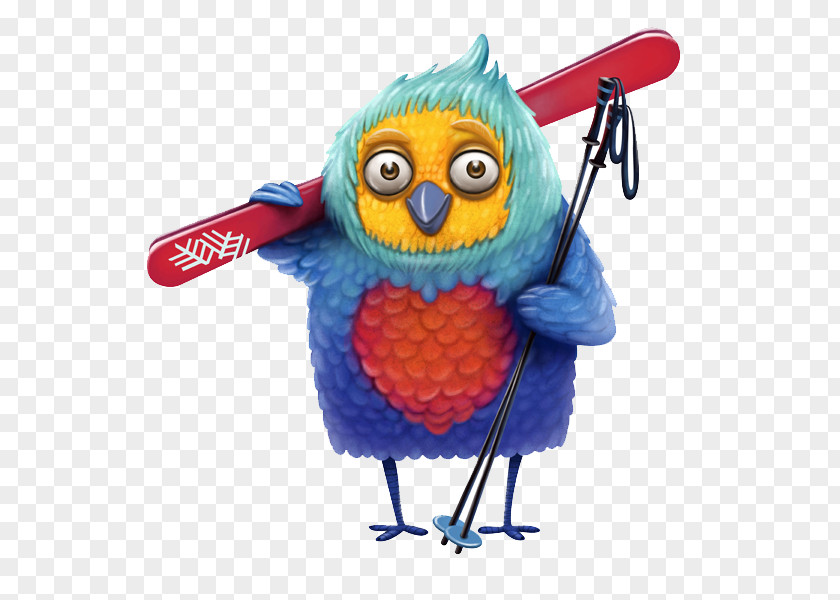 Owl 2019 Winter Universiade Mascot Illustration PNG
