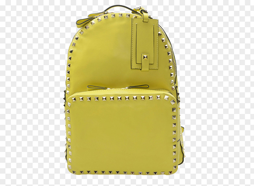 Valentino Yellow Backpack SpA Bag PNG