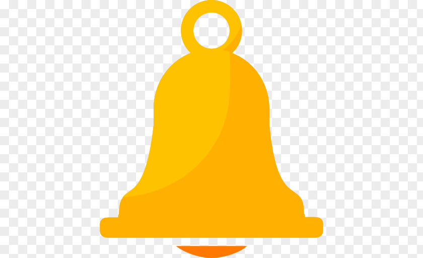 A Yellow Bell Icon PNG