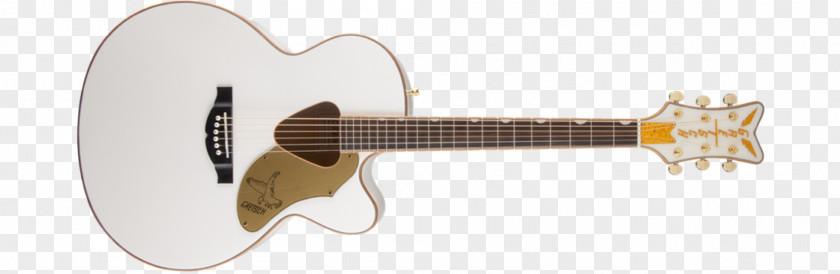 Guitar Gretsch White Falcon Acoustic Acoustic-electric PNG