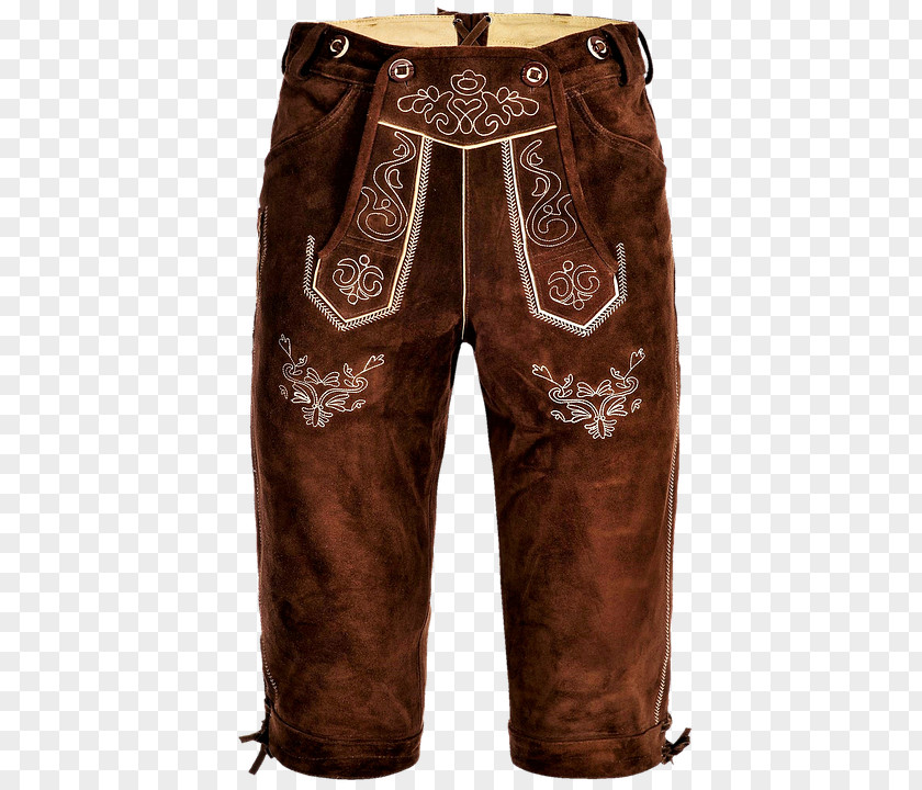 Lederhosen Clothing Pants Leather Folk Costume PNG