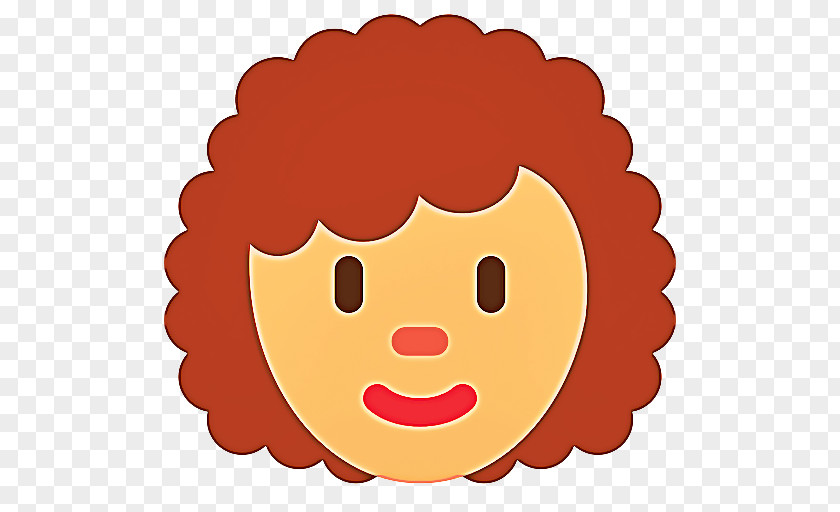 Mouth Smile Emoji Hair PNG