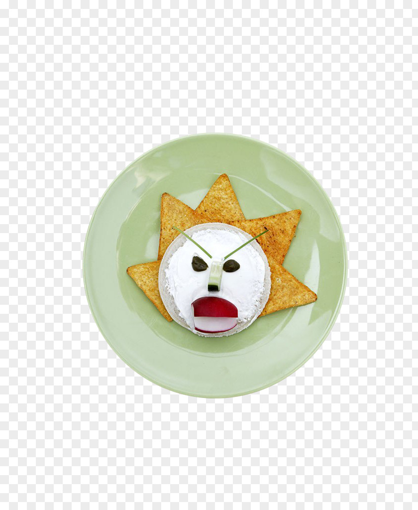 The Angry Face Of Dishes And Mouths Dish Plate Junk Food PNG