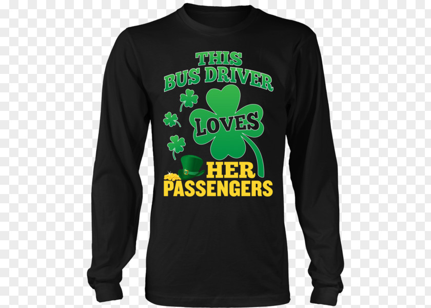 Bus Driver Long-sleeved T-shirt Hoodie PNG