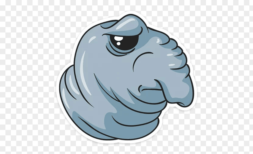 ждун Homunculus Loxodontus VKontakte Sticker Telegram Foruma Moderators PNG