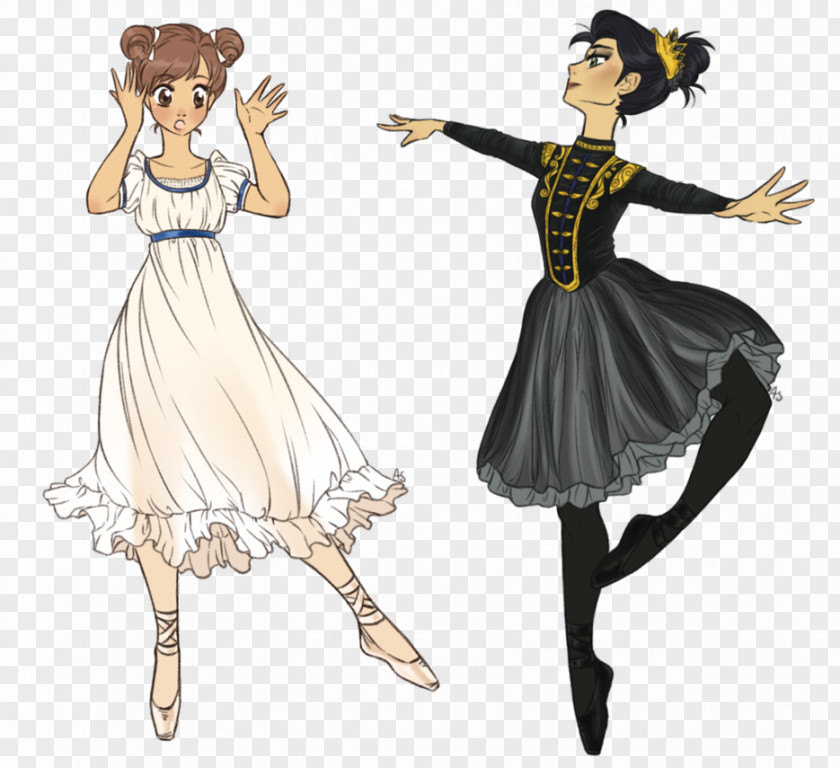 Nutcracker Ballet Drawings Gown Illustration Cartoon Costume Character PNG