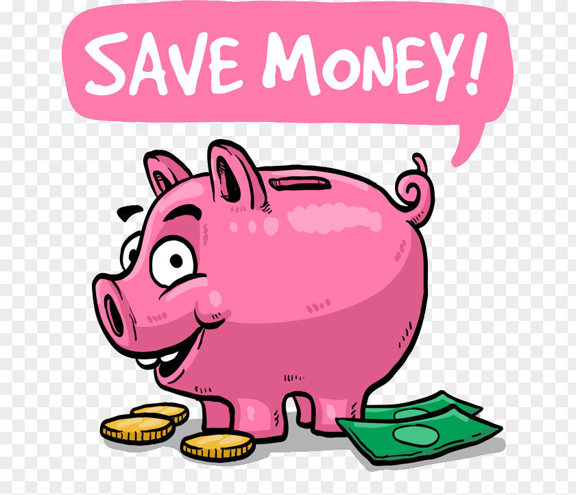 Piggy Banks Money Saving Clip Art PNG