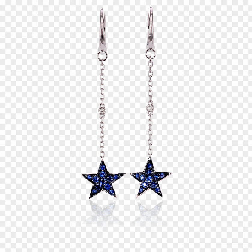 Blue Starlight Earring Lunati Srl Body Jewellery PNG