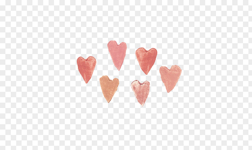 Pink Shading Sticker Heart Information PNG