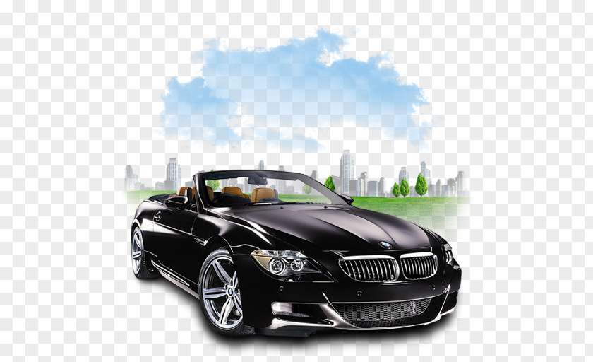 Creative Black Sports Car Element BMW GPS Tracking Unit Vehicle System PNG
