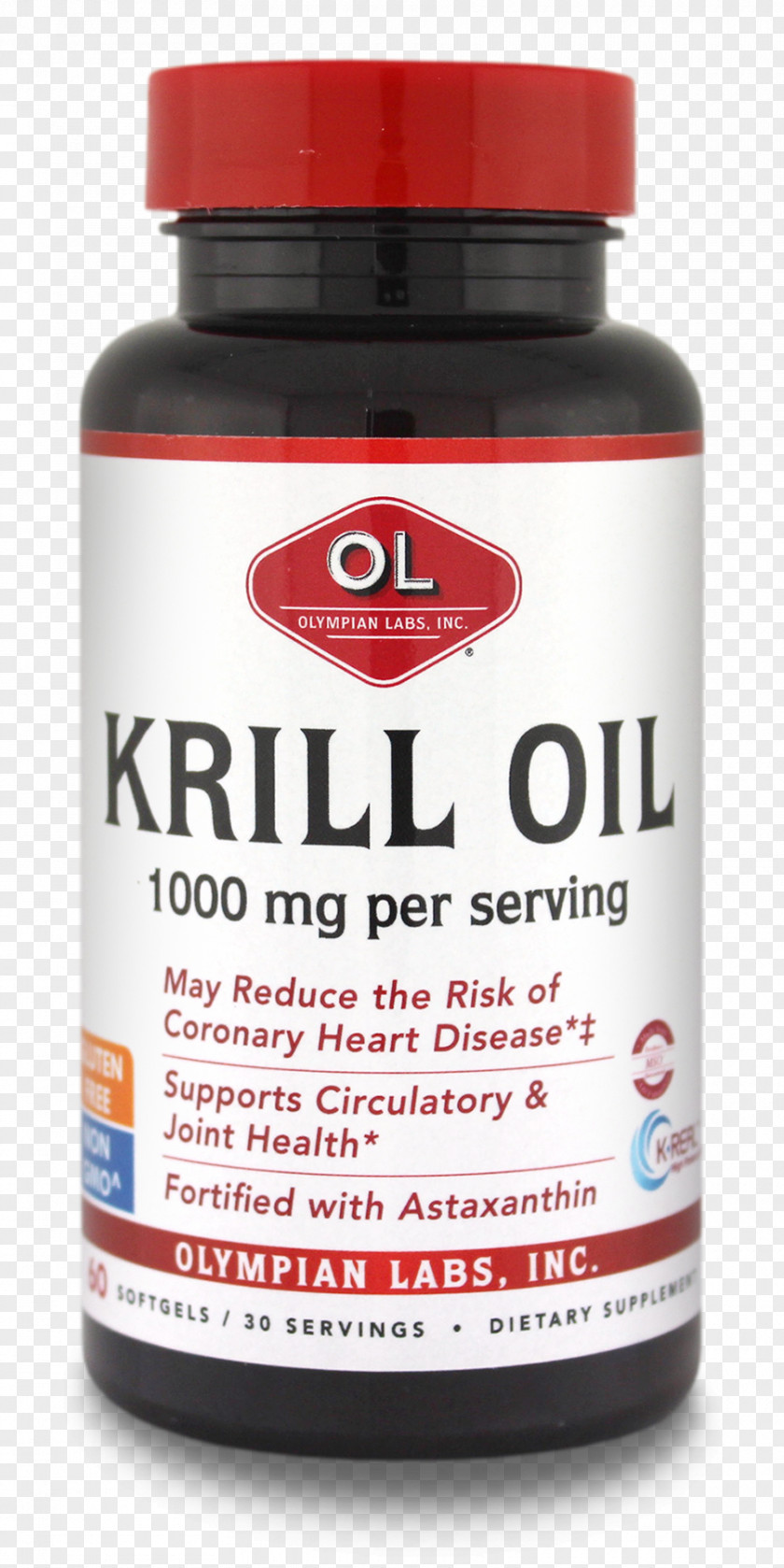 Health Dietary Supplement Krill Oil Softgel Omega-3 Fatty Acids Capsule PNG