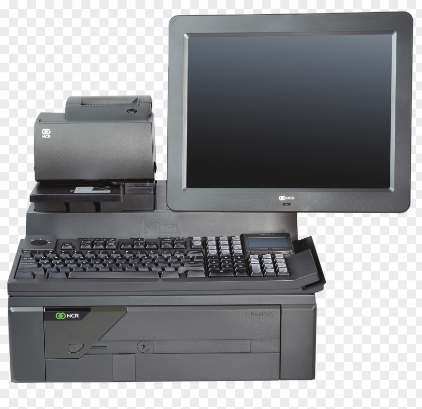 Laptop NCR RealPOS Corporation Point Of Sale Cash Register PNG