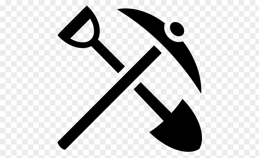 Shovel Rake Spade Logo PNG