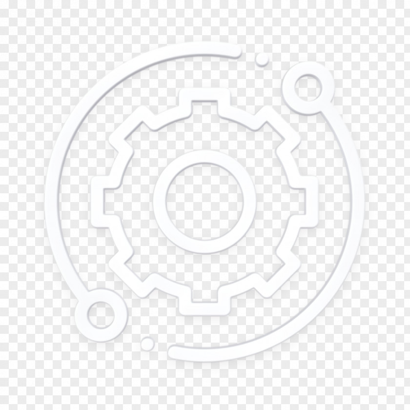 Wheel Emblem Big Data Icon Support Technical PNG