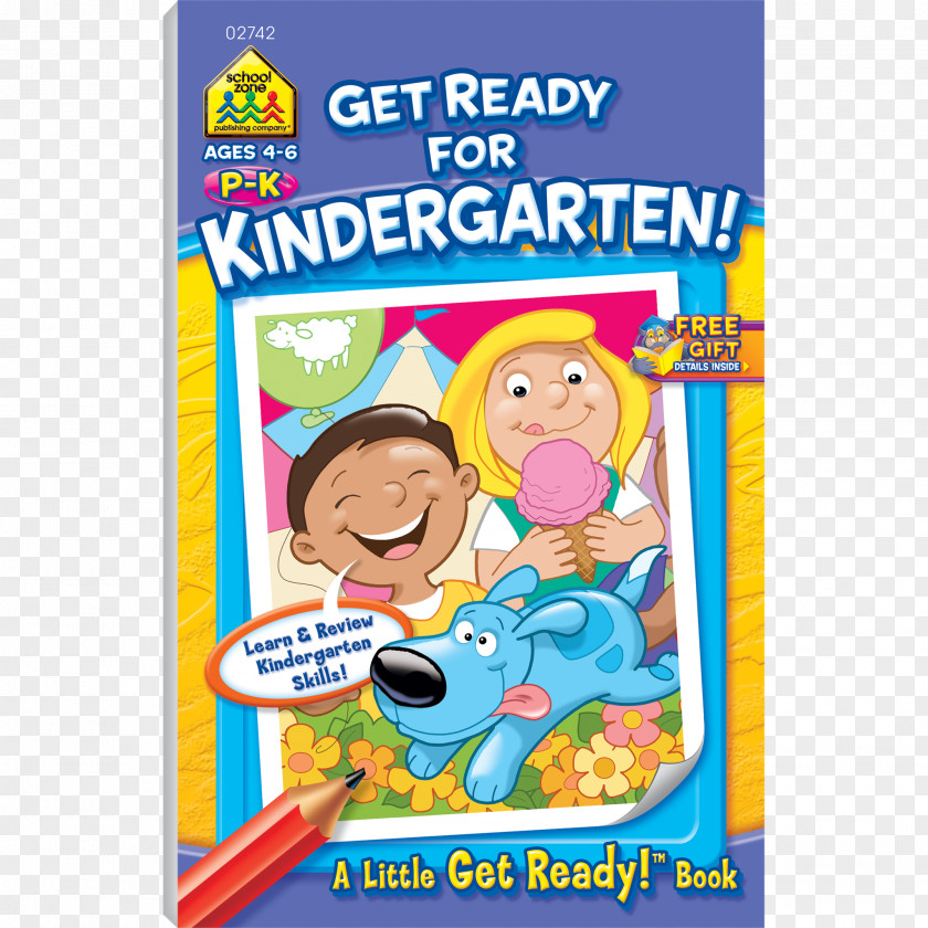 Book Big Kindergarten Workbook Ready To Read Education Activity PNG