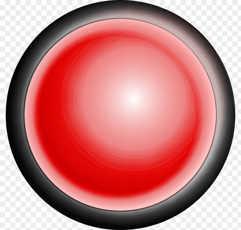 Fashion Accessory Button Red Circle Sphere Material Property PNG