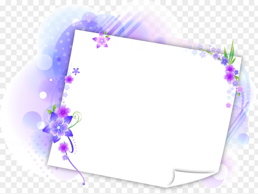 Flower Paper PNG