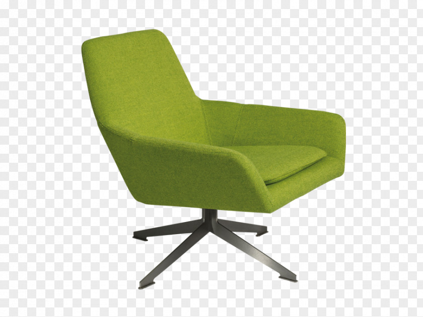 Green Armchair Wing Chair Fauteuil Armrest Foot Rests PNG