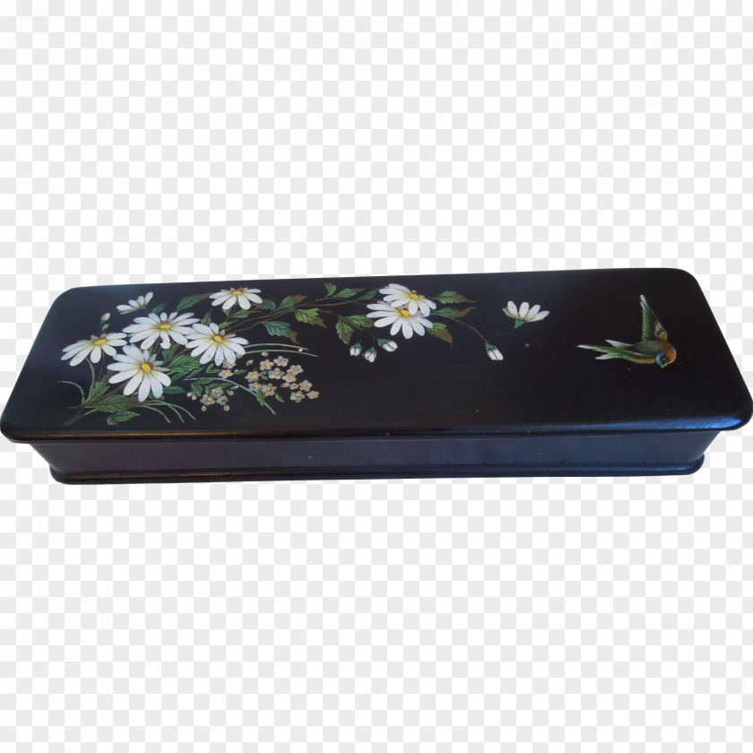 Hand Painted Flower Box Rectangle PNG