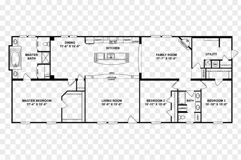 House Floor Plan Clayton Homes PNG