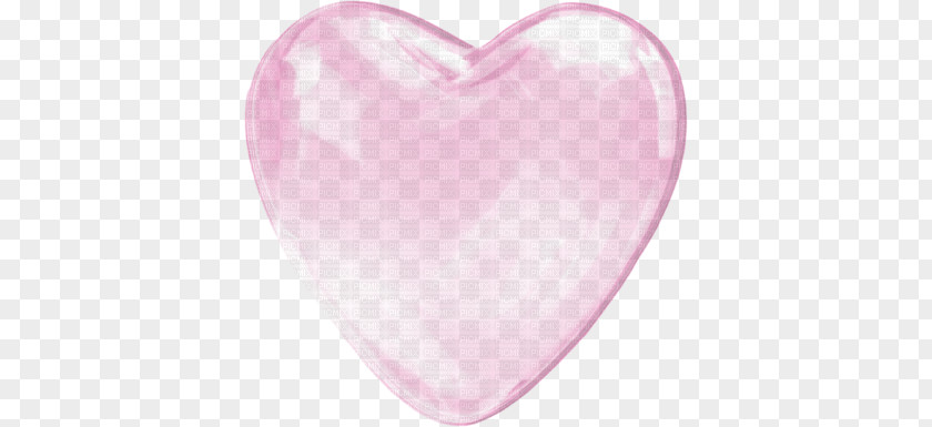 Pink M Heart PNG