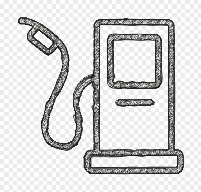 Rectangle Fuel Icon Motorcycle Station PNG