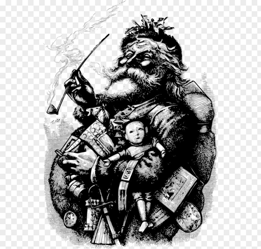 Santa Claus Christmas Cartoonist Illustrator PNG