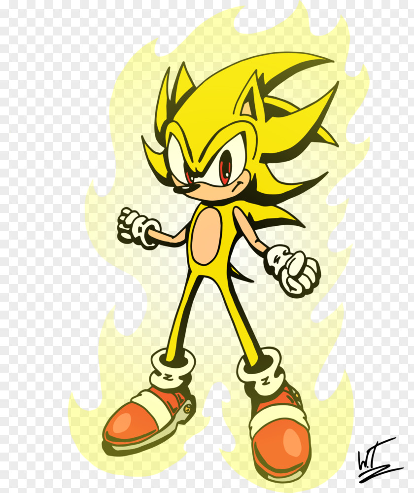 Sonic Chaos Adventure DX: Director's Cut Yellow PNG