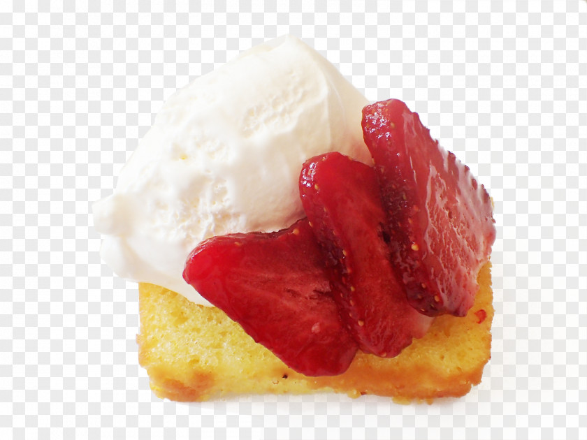 Strawberry Cake Ice Cream Breakfast Milk PNG