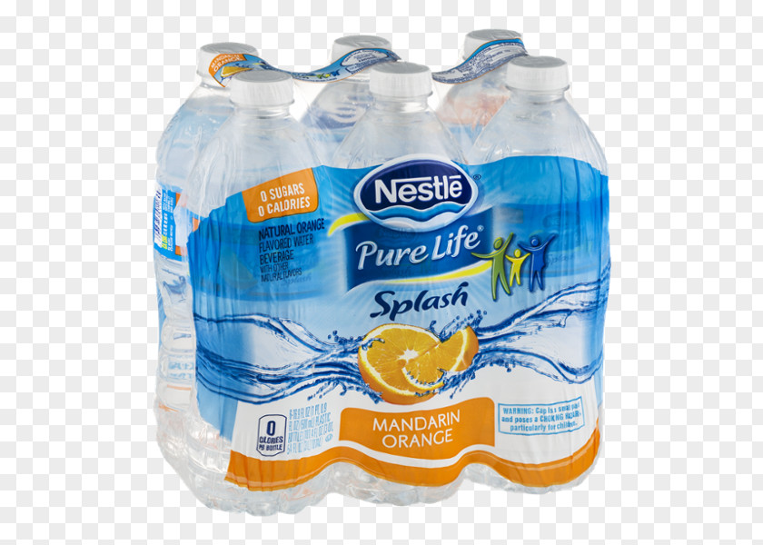Water Orange Drink Nestlé Pure Life PNG