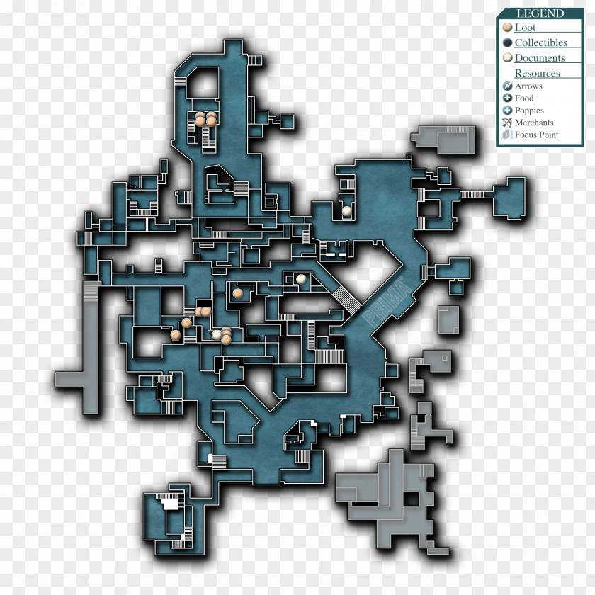 City Map Thief II Video Game PNG