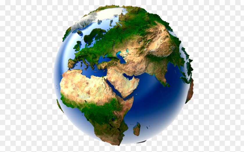 Earth World Map Globe Geography PNG