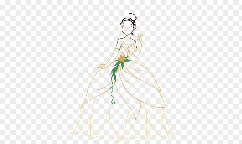 Fairy Drawing Gown PNG
