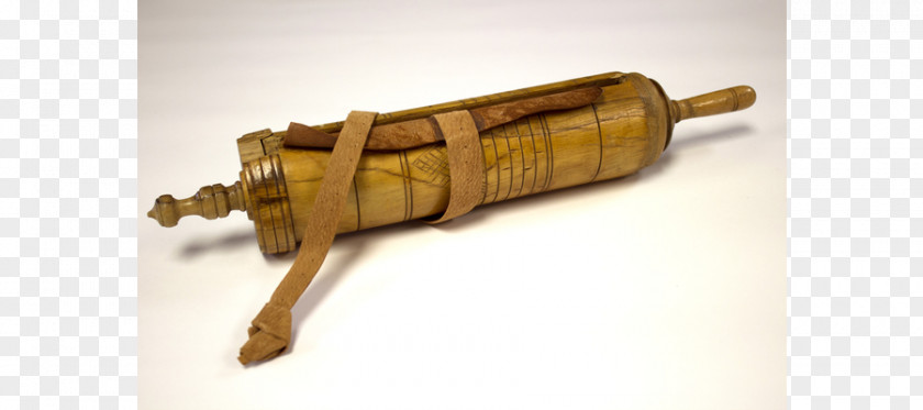 Judaism Sefer Torah Scroll Fragment Jewish Ceremonial Art PNG