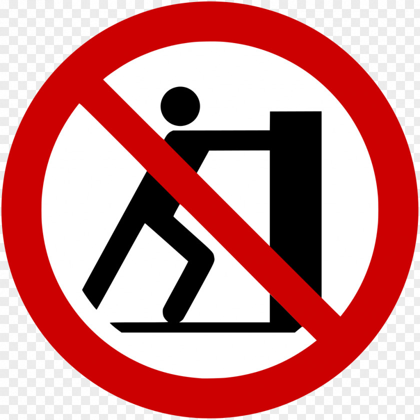 Symbol Warning Sign ISO 7010 No Safety PNG