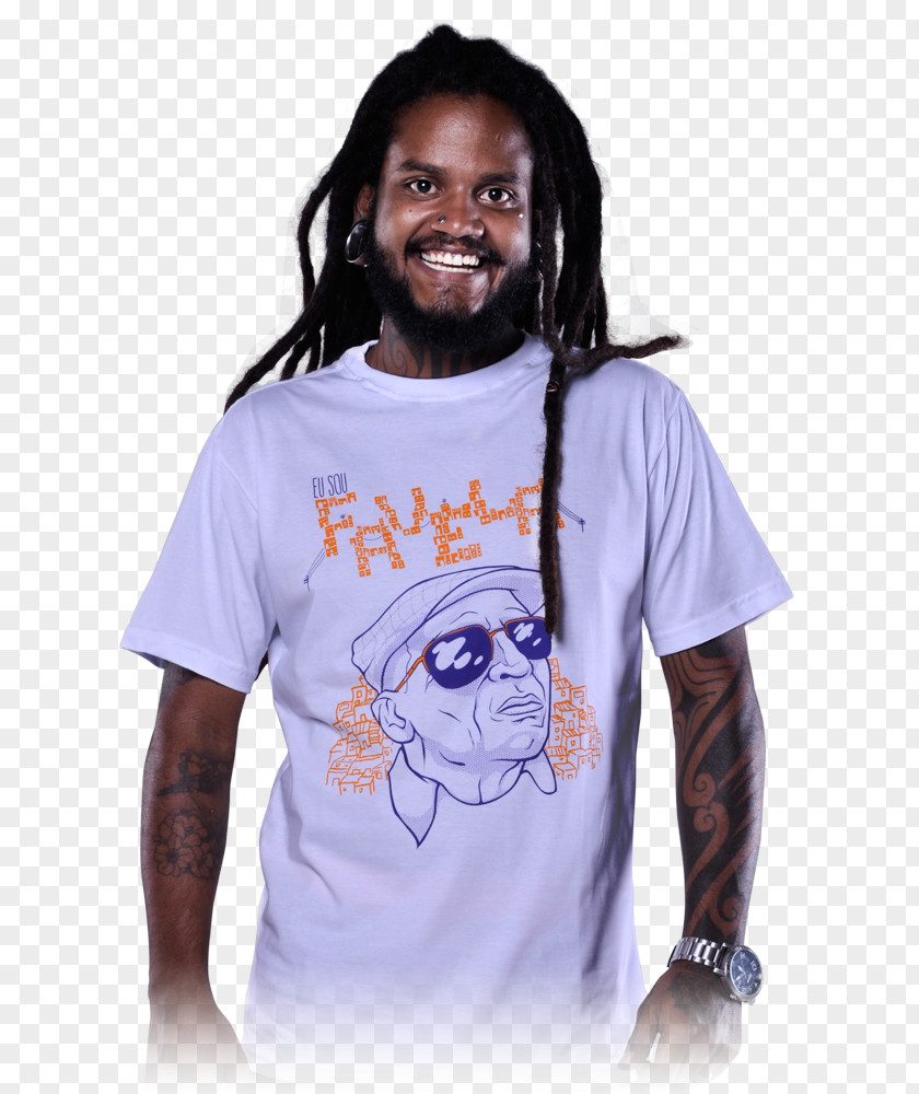 T-shirt Bezerra Da Silva Eu Sou Favela Hoodie Song PNG
