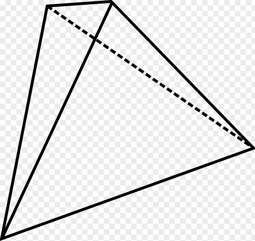 Tetrahedron Geometry Polygon Mesh Clip Art PNG
