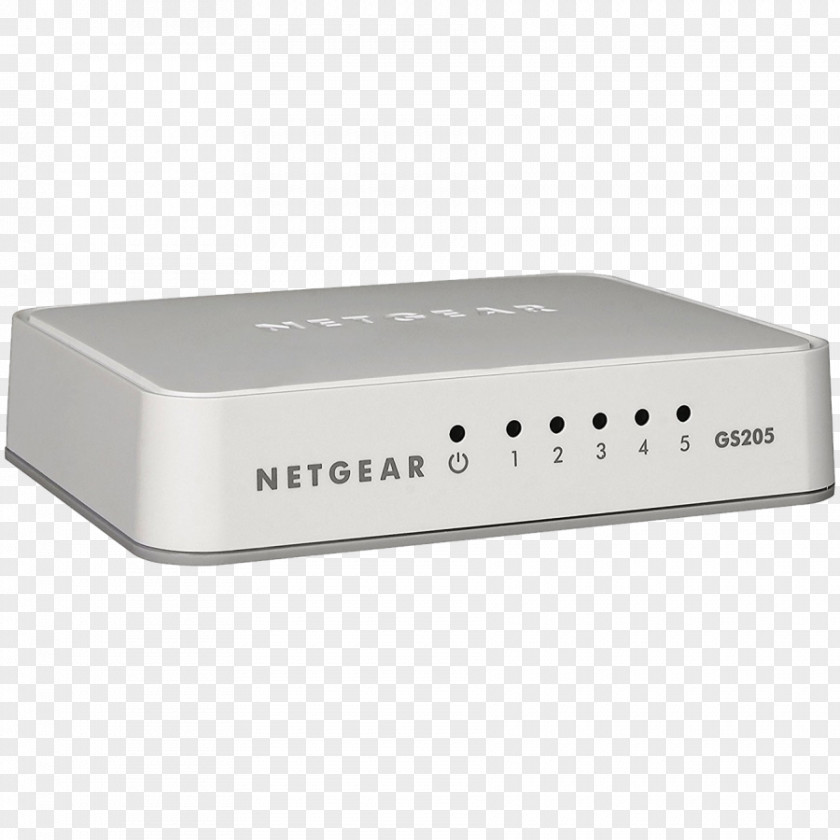 Gigabit Ethernet Network Switch Netgear Port PNG