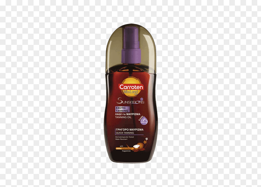 Oil Sunscreen Carrot Seed Sun Tanning שמן שיזוף PNG