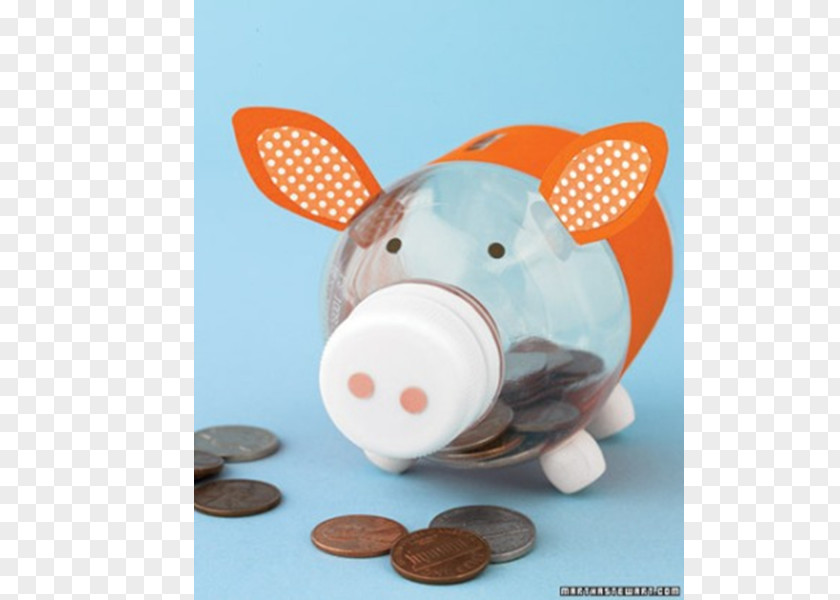 Piggy Bank Saving Reuse Coin PNG
