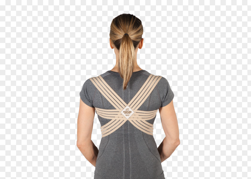 Posture Poor Neutral Spine Shoulder Kyphosis Back Pain PNG