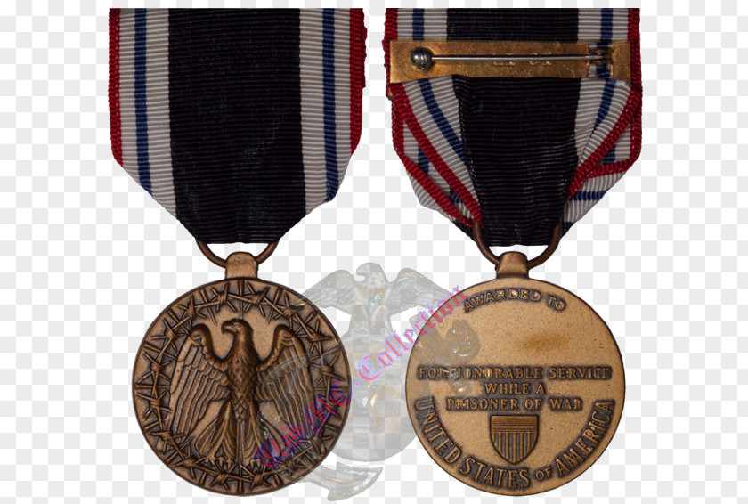 Pow Prisoners Of War Gold Medal PNG