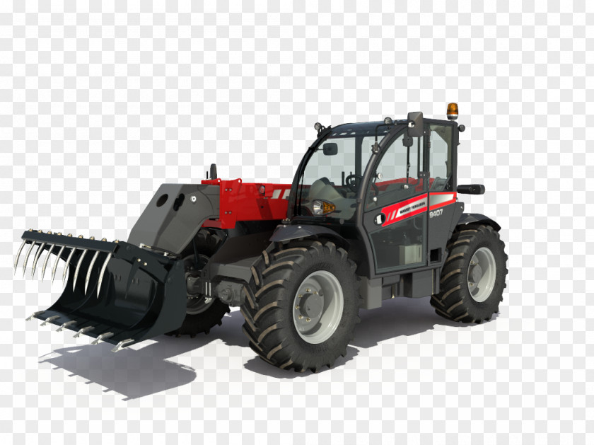 Tractor Massey Ferguson Agriculture Telescopic Handler Agricultural Machinery PNG