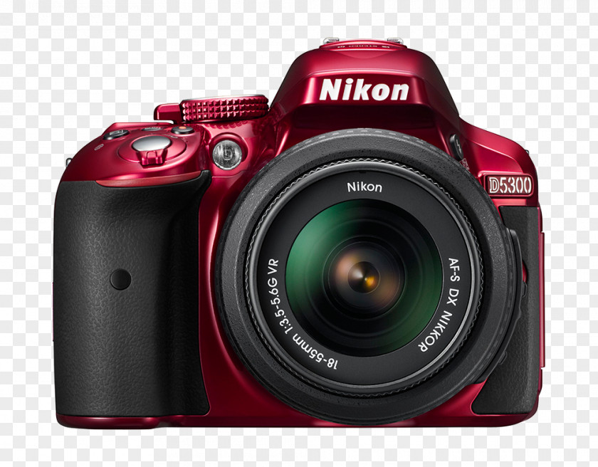 Camera Nikon D5300 D5200 D3300 AF-S DX Nikkor 18-140mm F/3.5-5.6G ED VR Zoom-Nikkor 18-55mm PNG