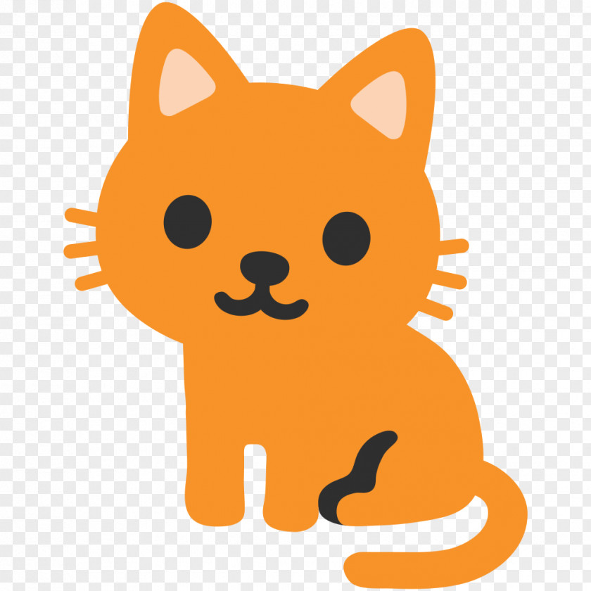 Cat Illustrator Emoji Android Nougat Oreo PNG