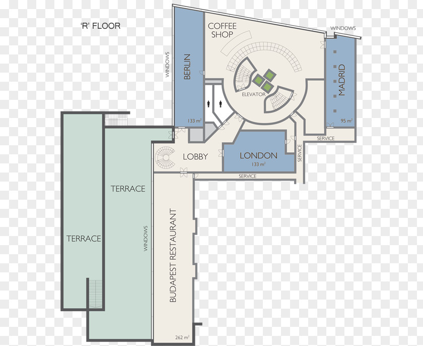 Hotel Floor Plan Budapest Room Dinner PNG