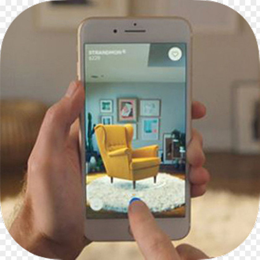 IKEA Catalogue Smartphone Furniture Chair Augmented Reality PNG