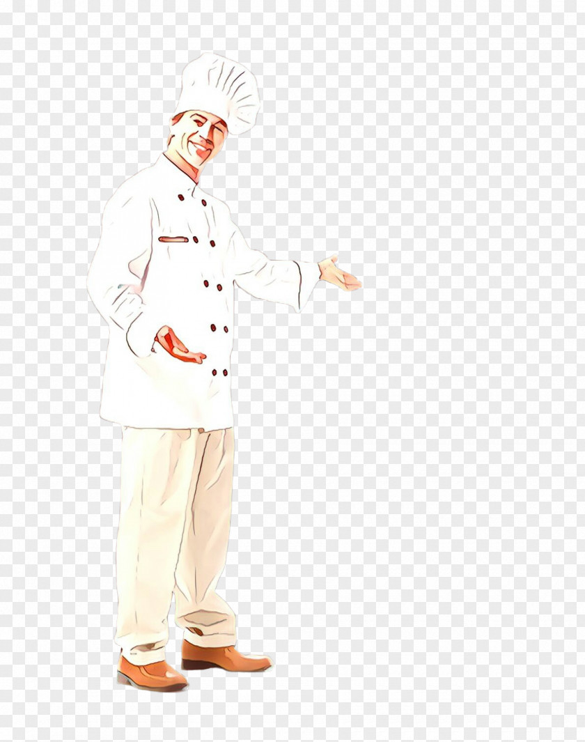Standing Uniform Cook Chef Chief PNG