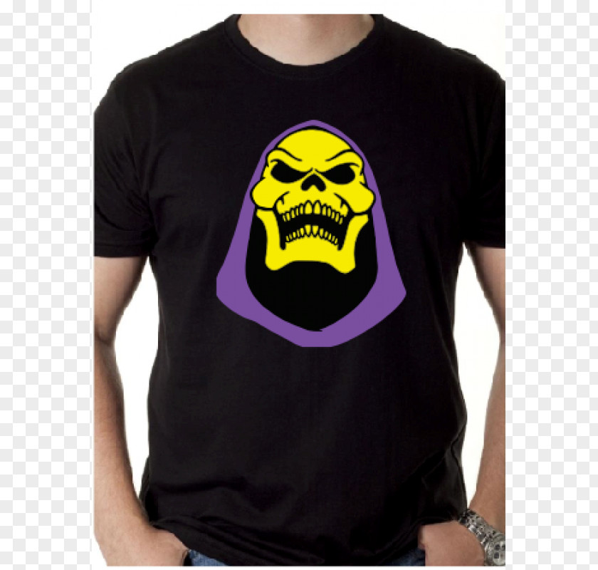 T-shirt Skeletor He-Man Sleeve PNG